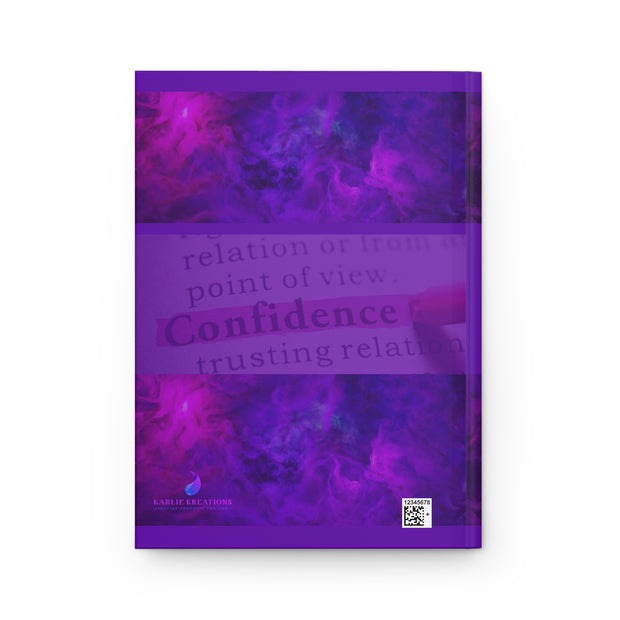 Confidence Woman Hardcover Journal Matte