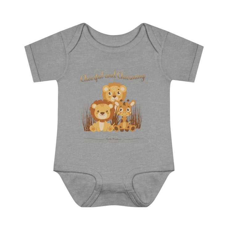 Lion Infant Baby Rib Bodysuit