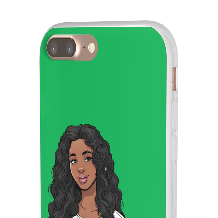 Brown Skin Girl Flexi Cases