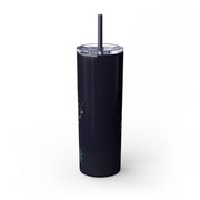 Clowning Around Skinny Tumbler with Straw, 20oz