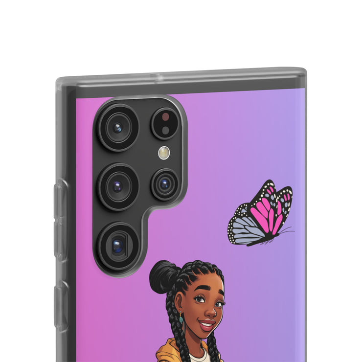 Brown Skin Girl Flexi Cases