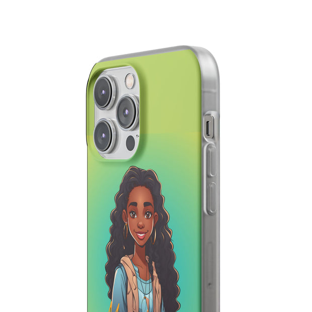 Brown Skin Girl Flexi Cases