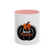 Hello pumpkin Accent Coffee Mug (11, 15oz)