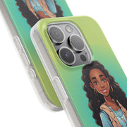 Brown Skin Girl Flexi Cases