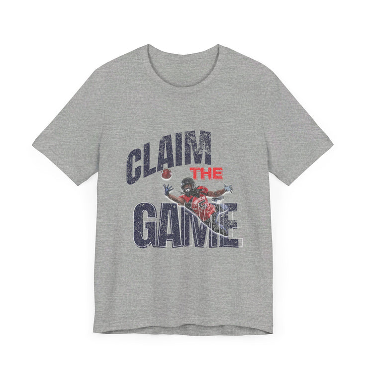 Claim the game Unisex Jersey Short Sleeve Tee