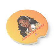 Brown Skin Soapstone Car Coaster