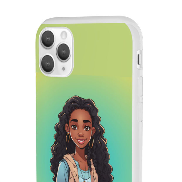 Brown Skin Girl Flexi Cases