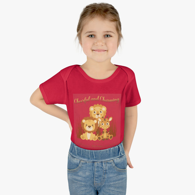 Lion Infant Baby Rib Bodysuit