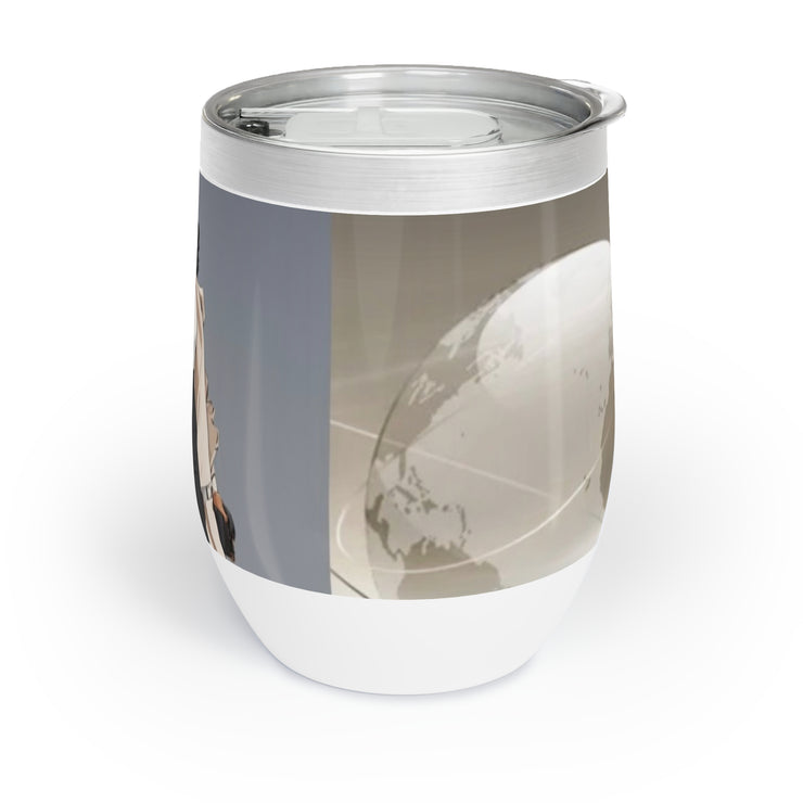 Business Woman Chill Wine Tumbler