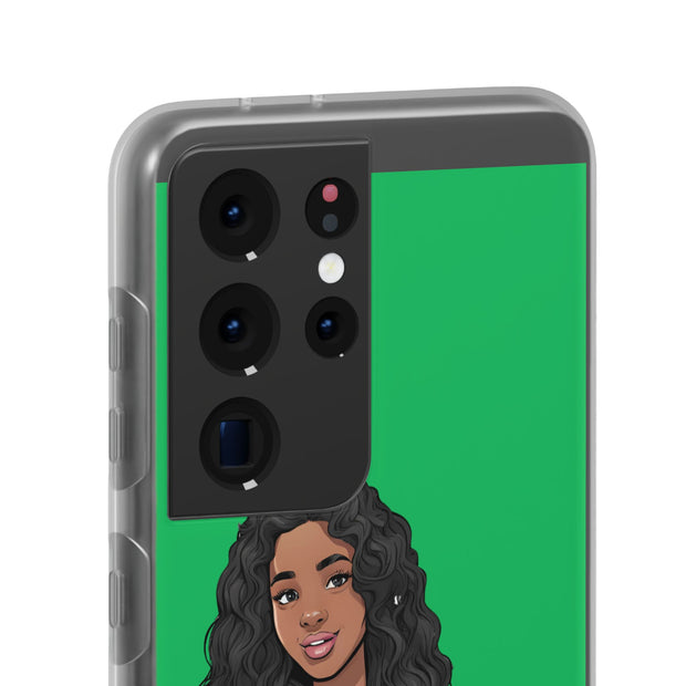 Brown Skin Girl Flexi Cases