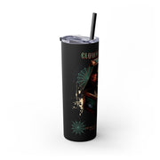 Clowning Around Skinny Tumbler with Straw, 20oz