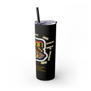 Generation X Skinny Tumbler with Straw, 20oz