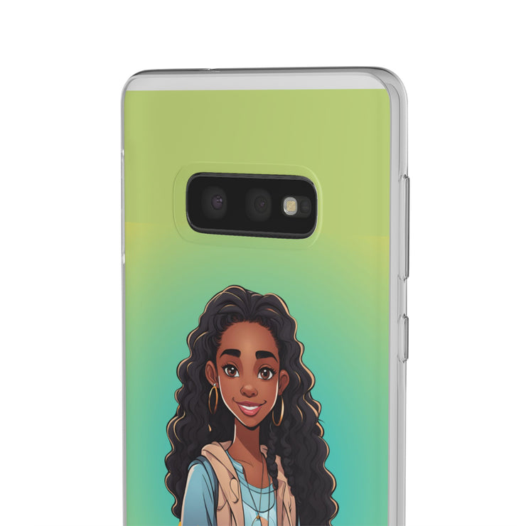 Brown Skin Girl Flexi Cases