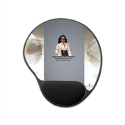 Business Woman Mouse Pad With Wrist Rest