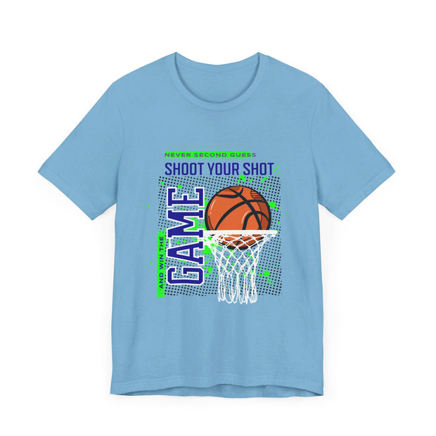 Shoot your shot Unisex Jersey Short Sleeve Tee