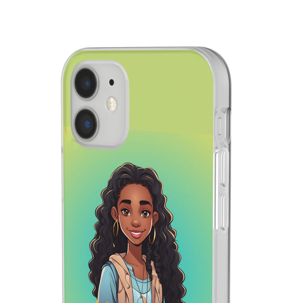 Brown Skin Girl Flexi Cases