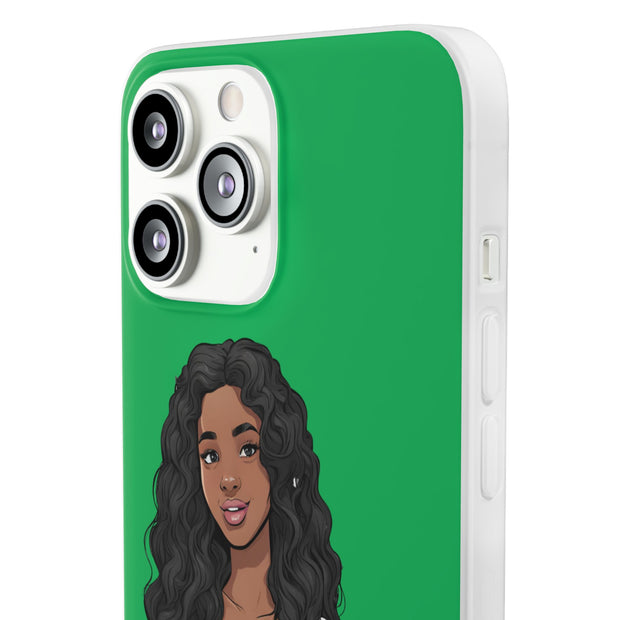 Brown Skin Girl Flexi Cases