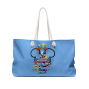 Blue Disney Weekender Bag