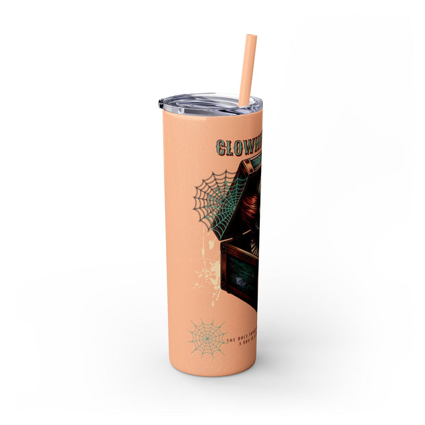 Clowning Around Skinny Tumbler with Straw, 20oz