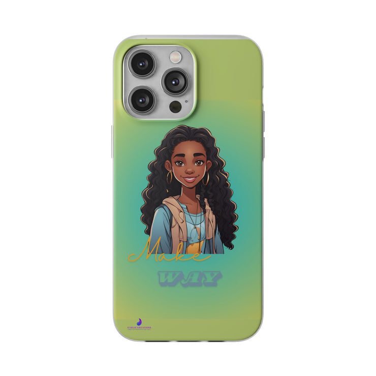 Brown Skin Girl Flexi Cases