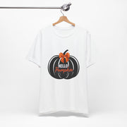 Hello Pumpkin Unisex Jersey Short Sleeve Tee