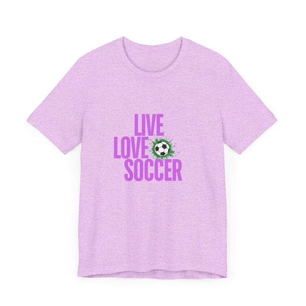 Soccer-2 Unisex Jersey Short Sleeve Tee