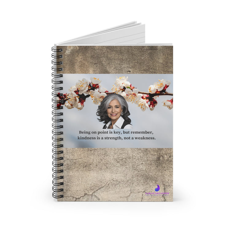 Hispanic Boss Lady Spiral Notebook - Ruled Line