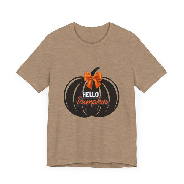 Hello Pumpkin Unisex Jersey Short Sleeve Tee