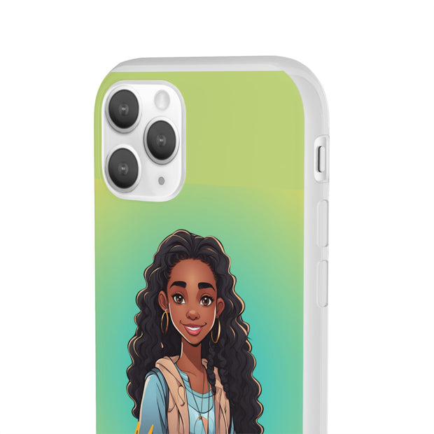 Brown Skin Girl Flexi Cases