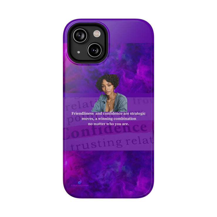 Confidence Woman Impact-Resistant Cases