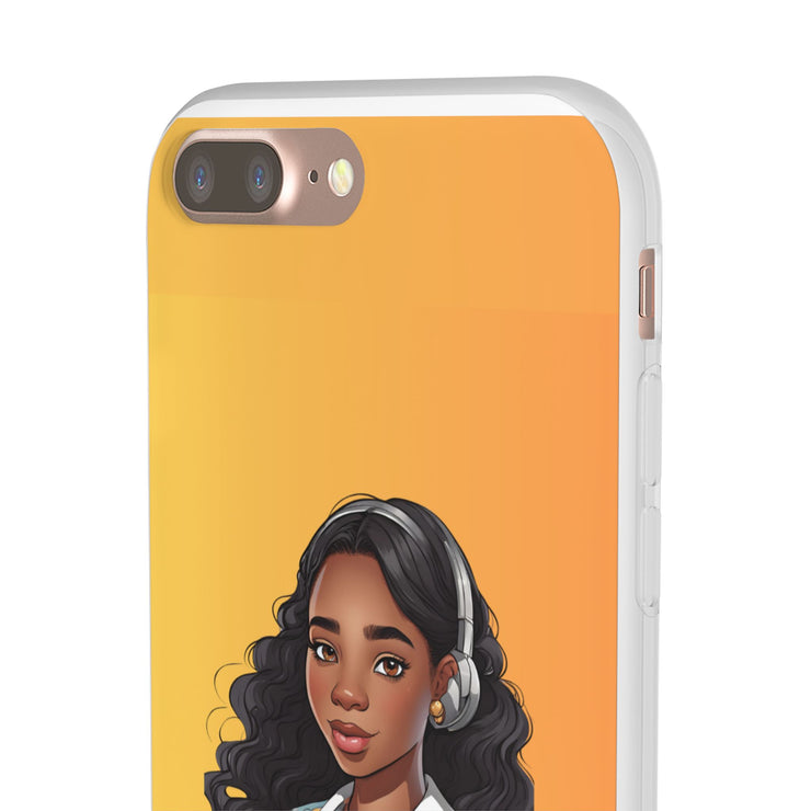 Brown Skin Girl Flexi Cases