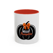 Hello pumpkin Accent Coffee Mug (11, 15oz)