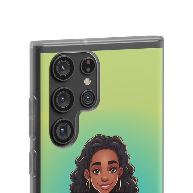 Brown Skin Girl Flexi Cases