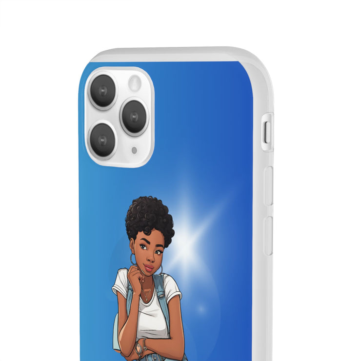 Brown Skin Girl Flexi Cases