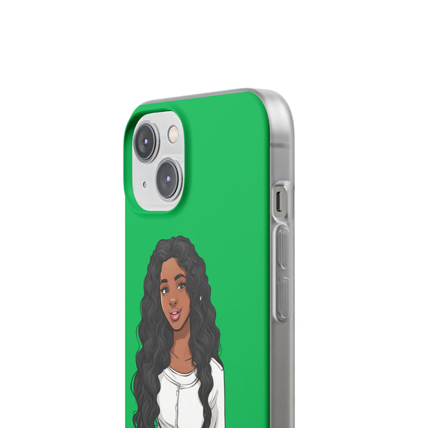 Brown Skin Girl Flexi Cases