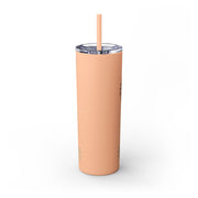 Clowning Around Skinny Tumbler with Straw, 20oz