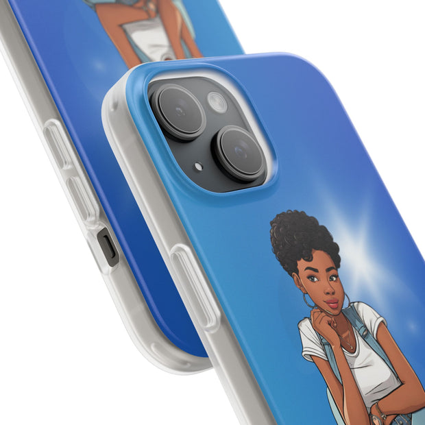 Brown Skin Girl Flexi Cases