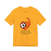 Soccer-3 Unisex Jersey Short Sleeve Tee