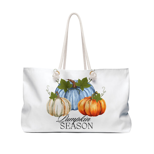 Pumpkin Season Weekender Bag