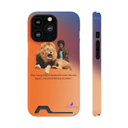 Young King Phone Case With Card Holder