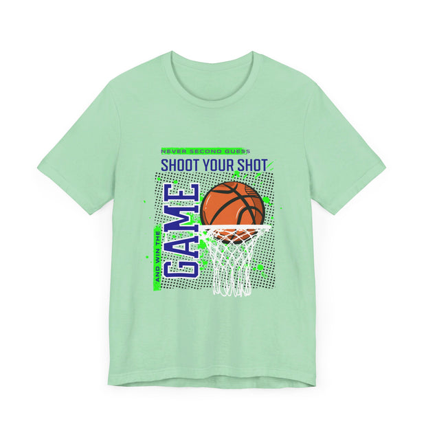 Shoot your shot Unisex Jersey Short Sleeve Tee