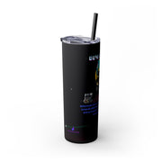 Millennials Skinny Tumbler with Straw, 20oz