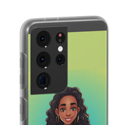 Brown Skin Girl Flexi Cases