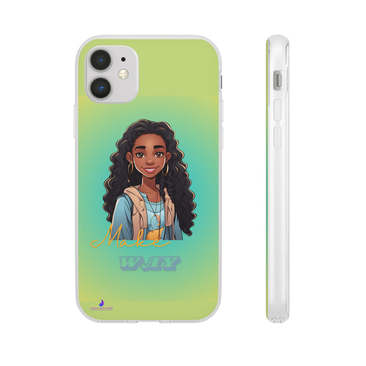 Brown Skin Girl Flexi Cases