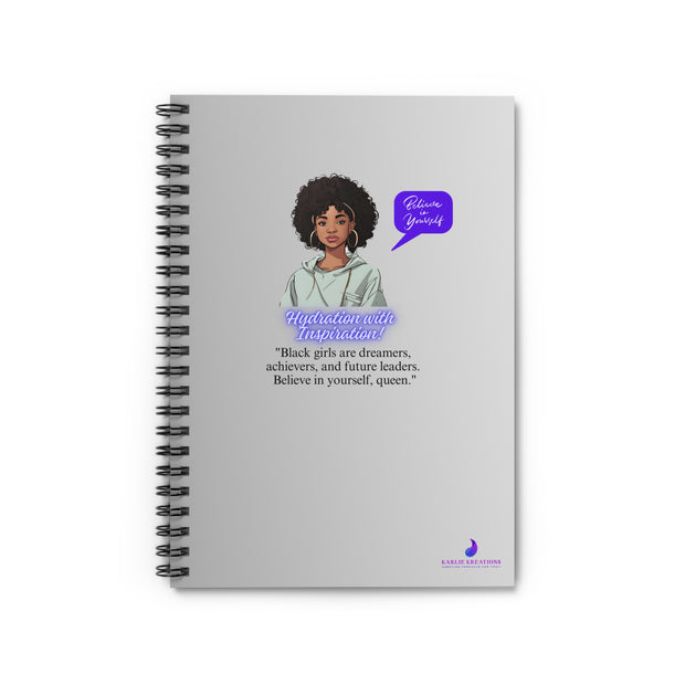 Brown Skin Spiral Notebook - Ruled Line