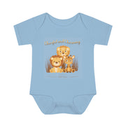 Lion Infant Baby Rib Bodysuit