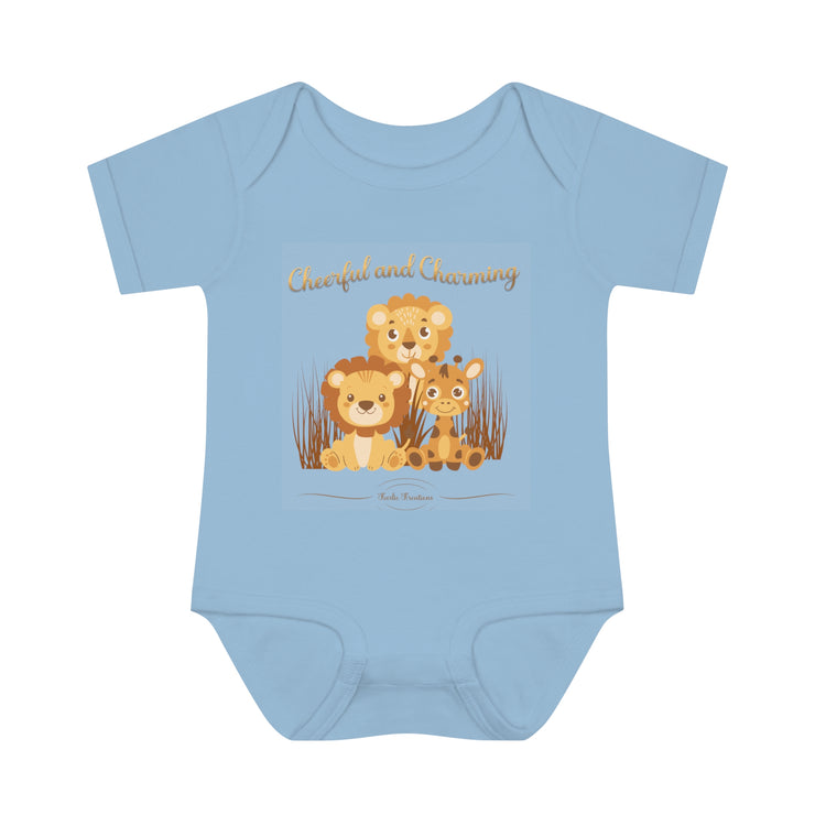 Lion Infant Baby Rib Bodysuit