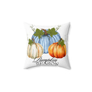 Pumpkin Season Spun Polyester Square Pillow