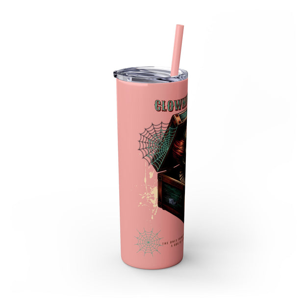 Clowning Around Skinny Tumbler with Straw, 20oz