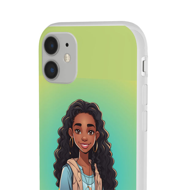 Brown Skin Girl Flexi Cases